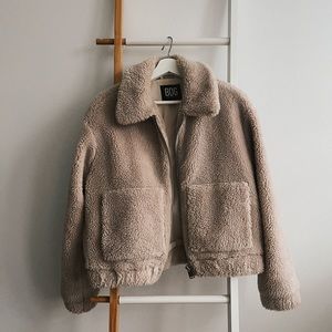 Urban Outfitters teddy jacket